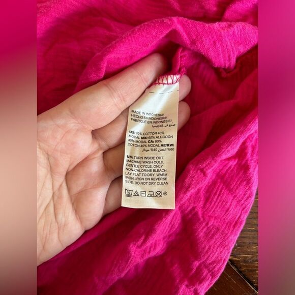 Chico’s ultimate short sleeve v neck t size 2 L 60% cotton - Picture 7 of 8